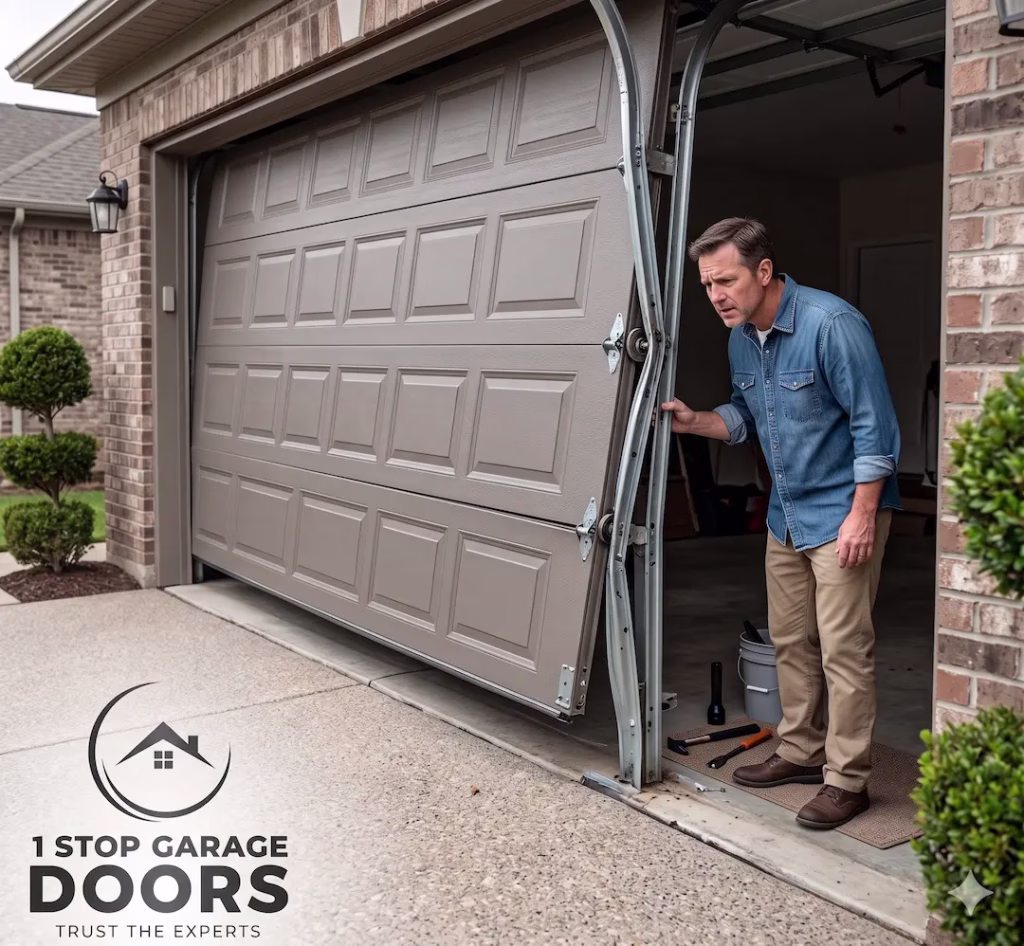 Bent Garage Door Tracks
