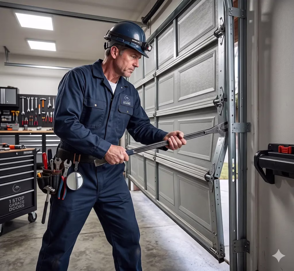 Bent Garage Door Tracks